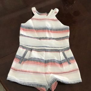 Janie and Jack girls tweed romper 5 yrs old